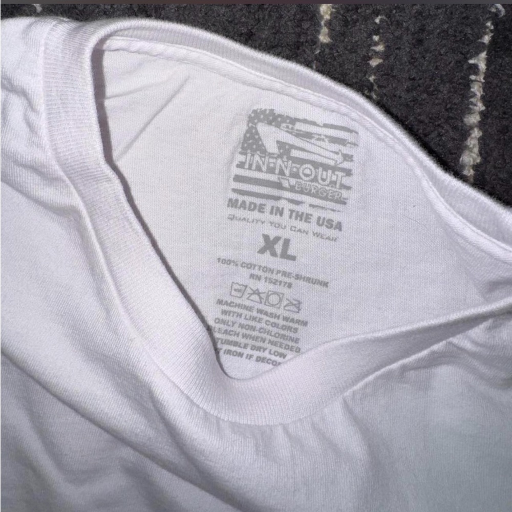 White In-N-Out Burger T-Shirt - Picture 5 of 5